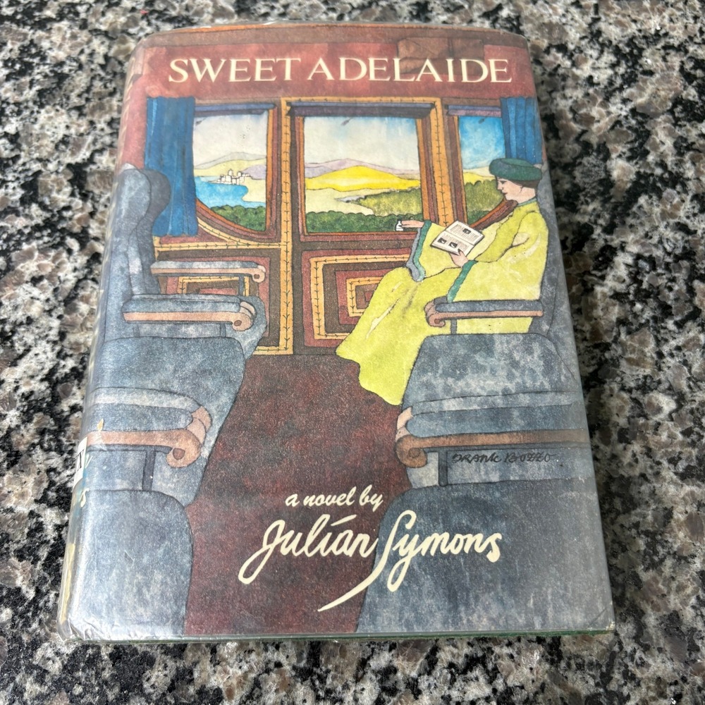 Sweet Adelaide Julian Symons Hardcover Mystery Novel 1980 Ex-Library 0060110791